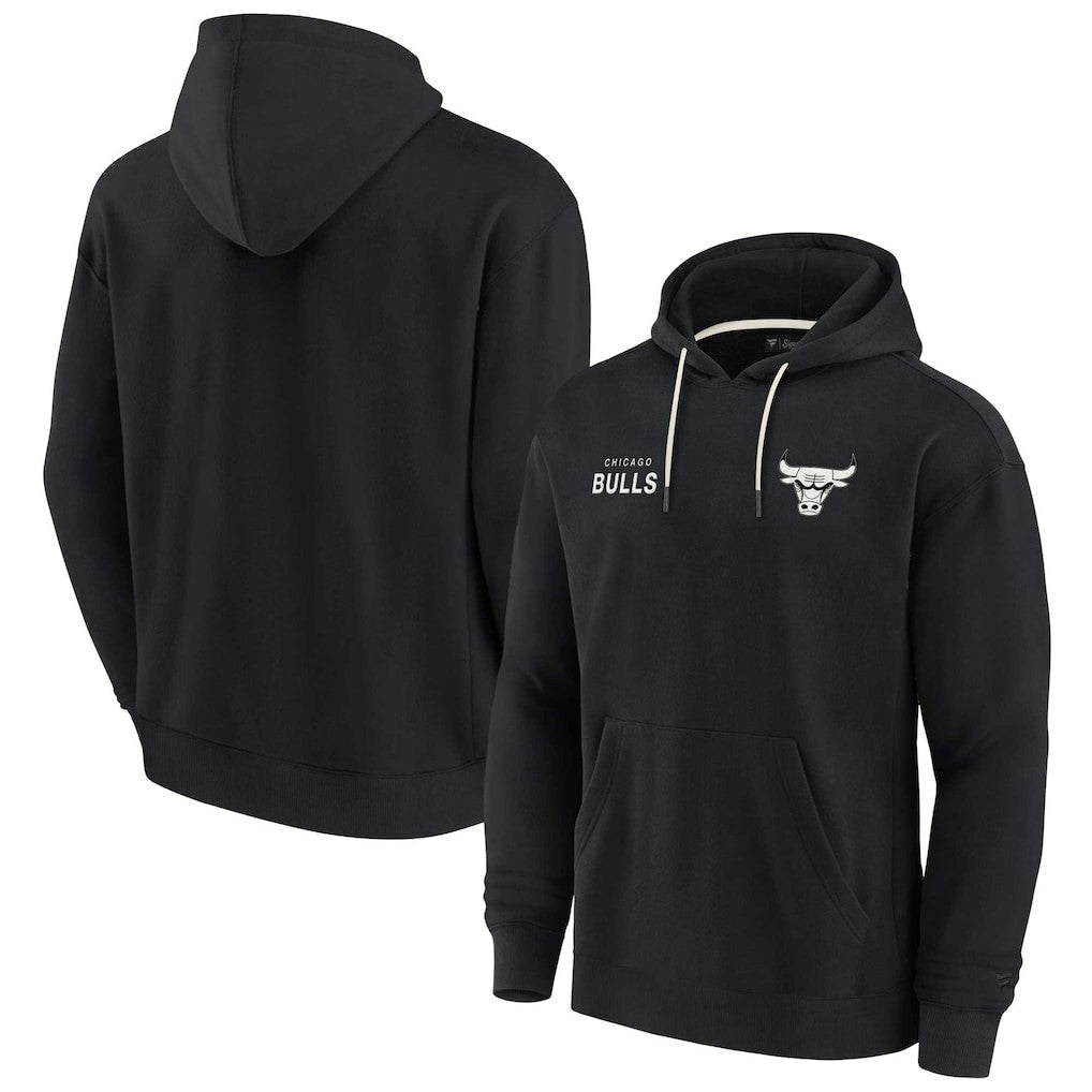 Chicago Bulls Unisex Elements Super Soft Fleece Pullover Hoodie - Black | Fanatics sale