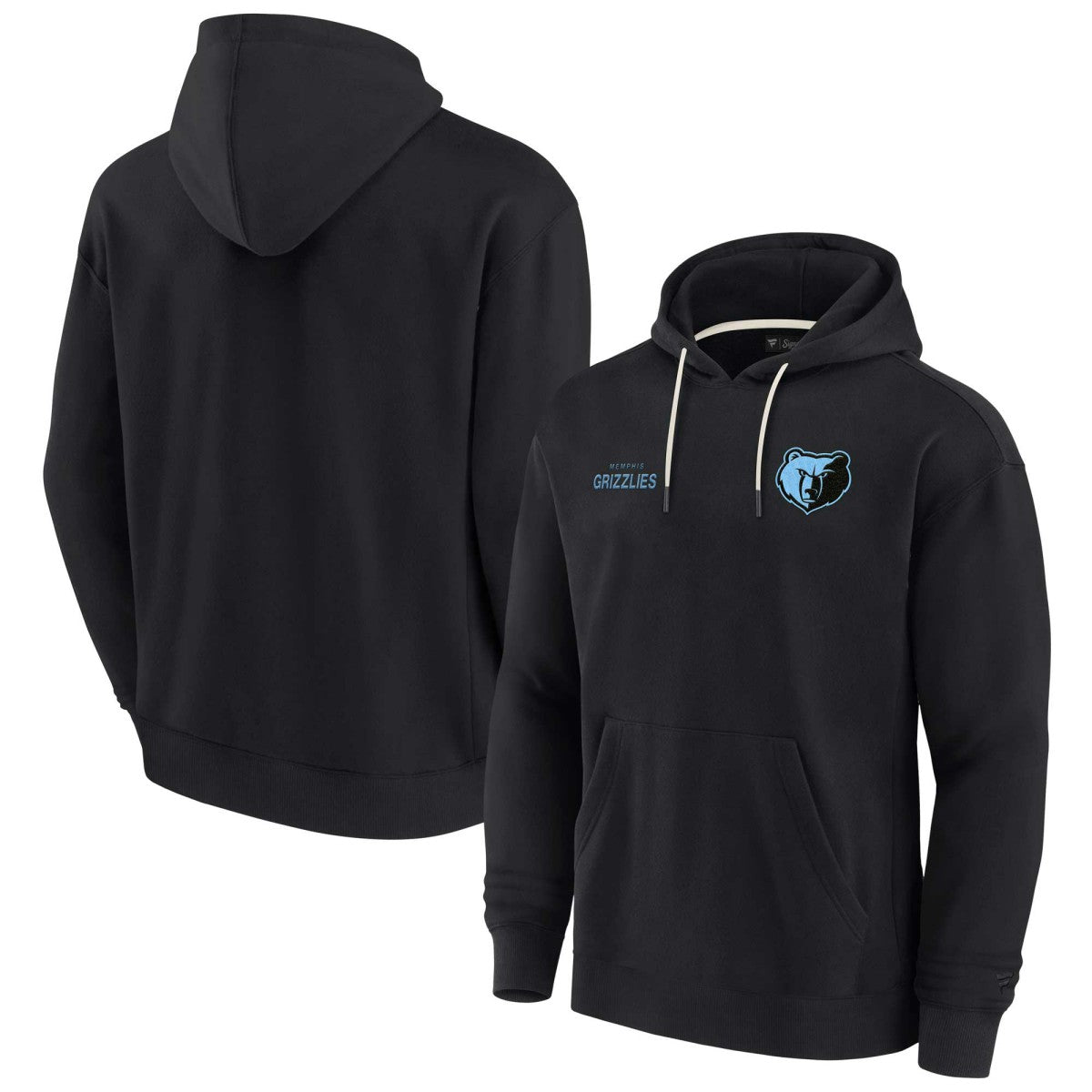 Memphis Grizzlies Unisex Elements Super Soft Fleece Pullover Hoodie - Black | Fanatics shop