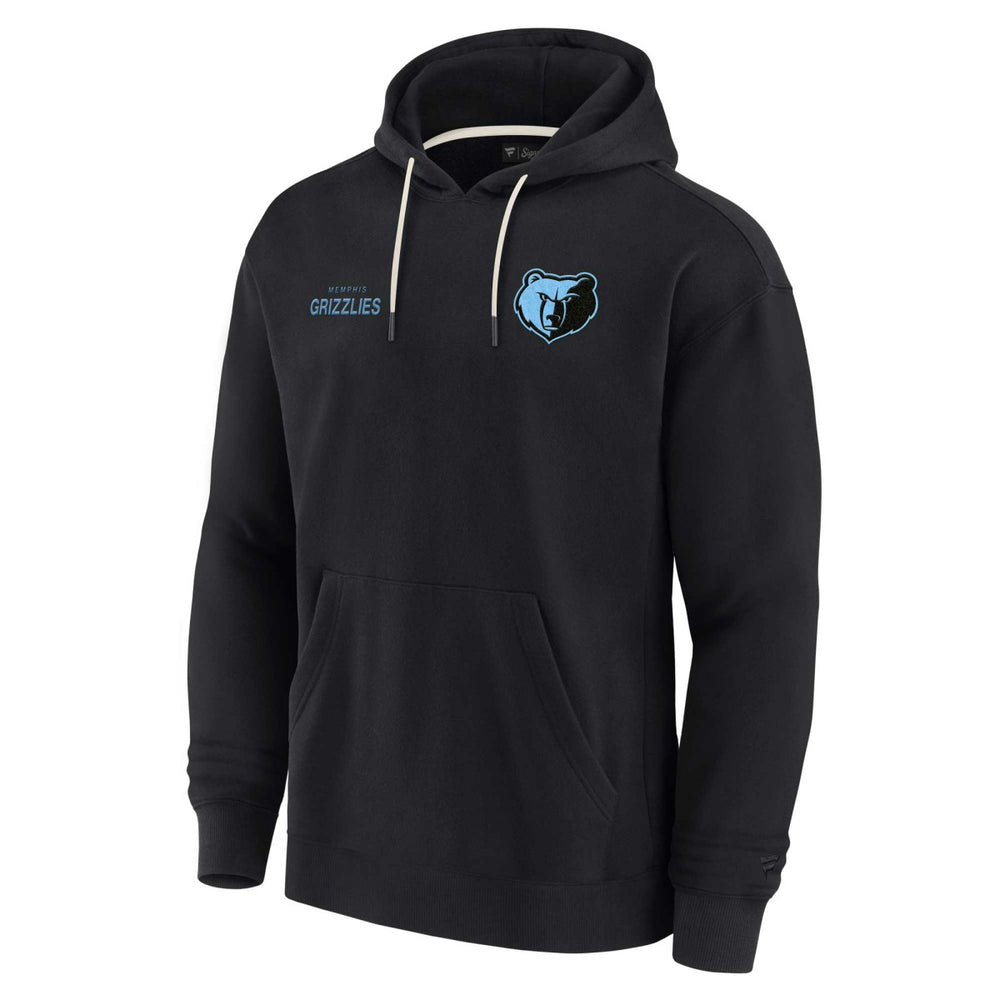 Memphis Grizzlies Unisex Elements Super Soft Fleece Pullover Hoodie - Black | Fanatics shop