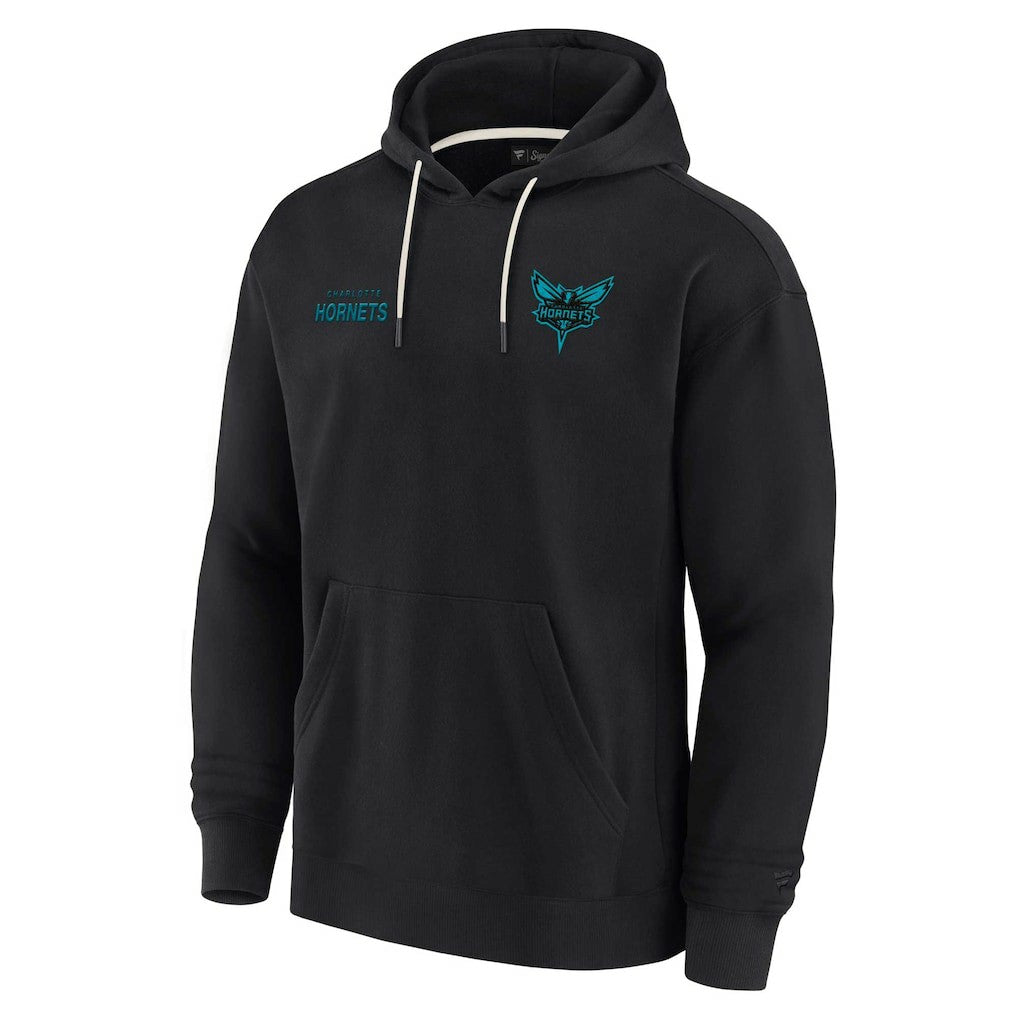 Charlotte Hornets Unisex Elements Super Soft Fleece Pullover Hoodie - Black | Fanatics online