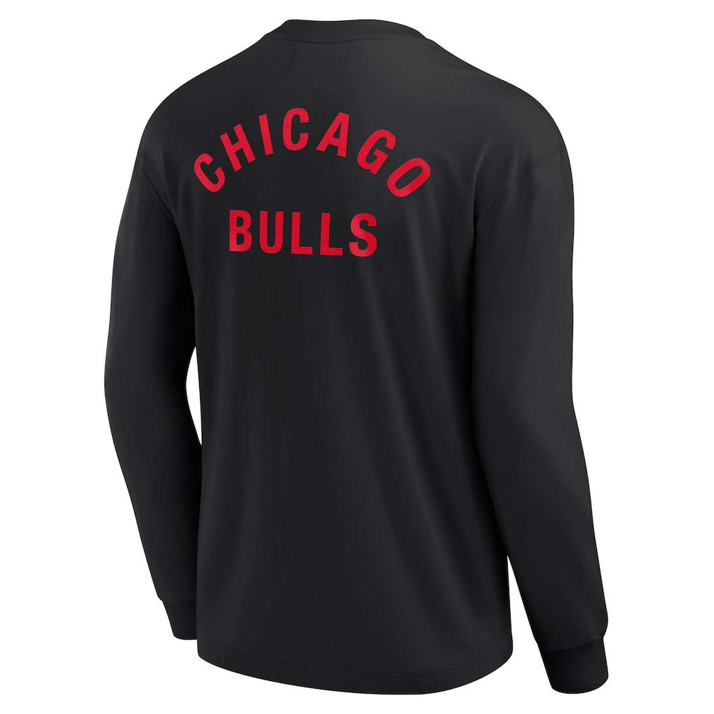 Chicago Bulls Unisex Elements Super Soft Long Sleeve T-Shirt sale - Black | Fanatics shop