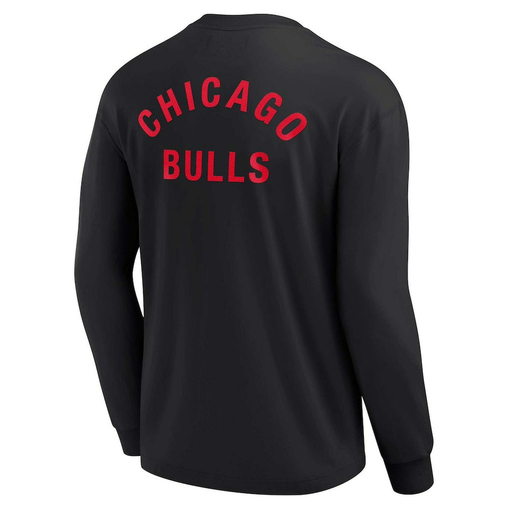 Chicago Bulls Unisex Elements Super Soft Long Sleeve T-Shirt sale - Black | Fanatics shop