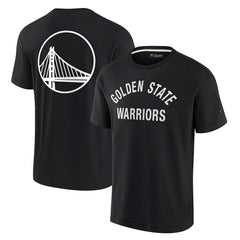 Golden State Warriors Unisex Elements Super Soft Short Sleeve T-Shirt sale - Black | Fanatics online