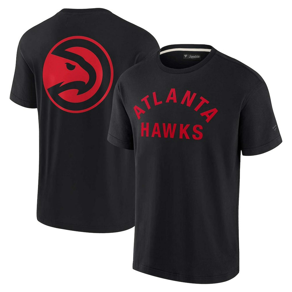 Atlanta Hawks Unisex Elements Super Soft Short Sleeve T-Shirt - Black | Fanatics cheap