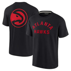 Atlanta Hawks Unisex Elements Super Soft Short Sleeve T-Shirt - Black | Fanatics cheap