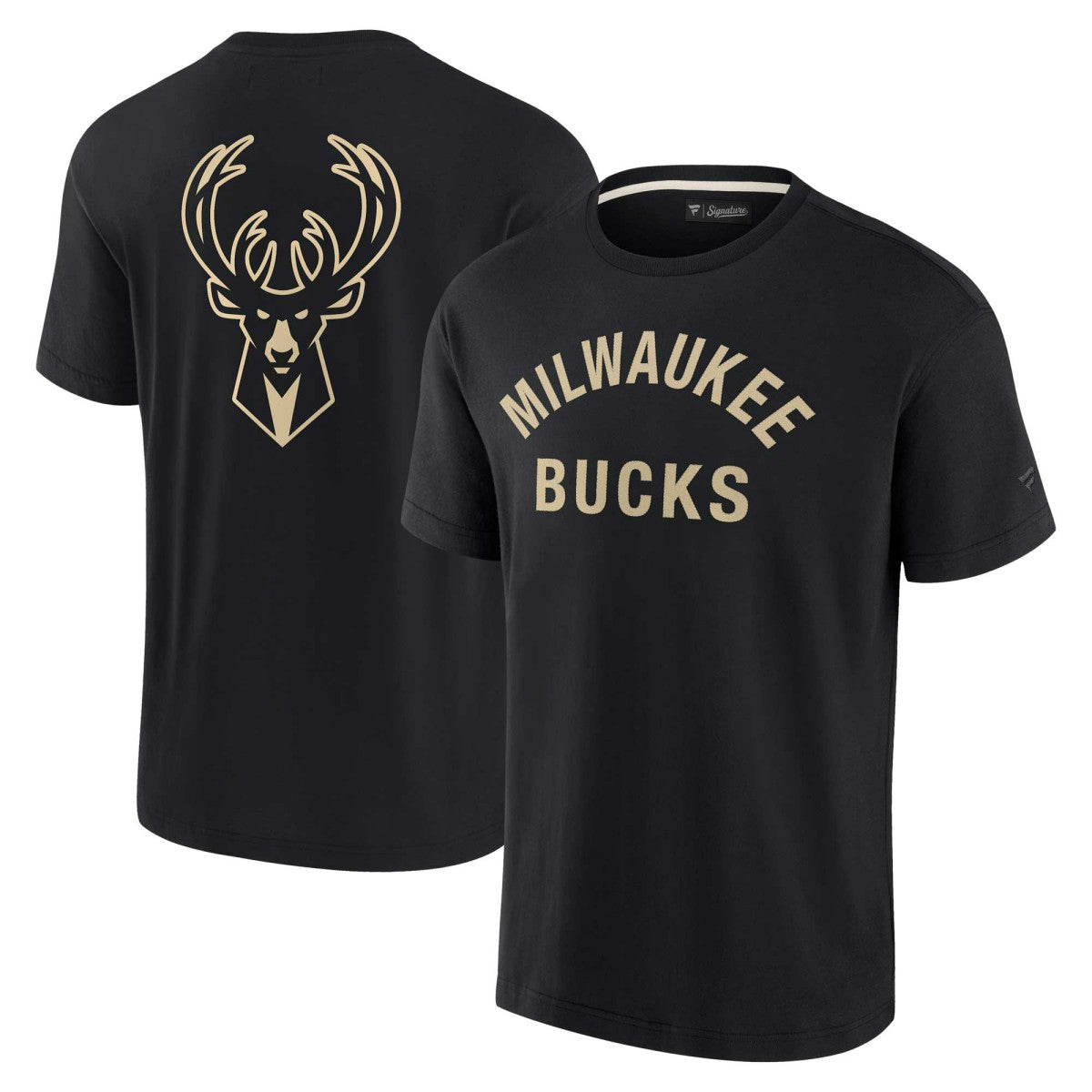 Milwaukee Bucks Unisex Elements Super Soft Short Sleeve T-Shirt - Black | Fanatics sale