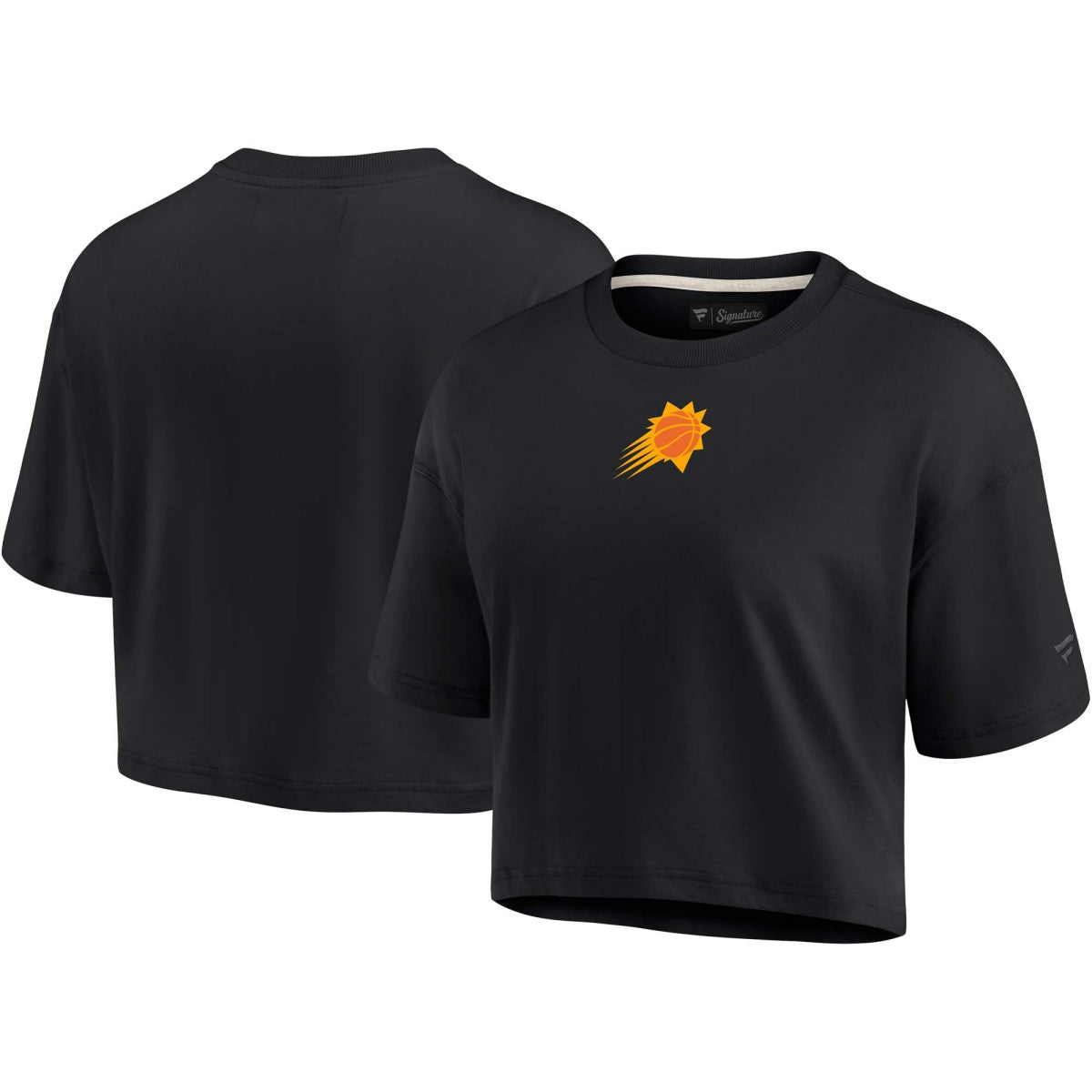 Phoenix Suns Women's Elements Super Soft Boxy Cropped T-Shirt - Black | Fanatics discount