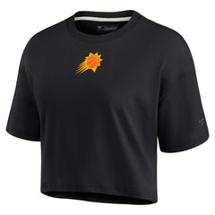 Phoenix Suns Women's Elements Super Soft Boxy Cropped T-Shirt - Black | Fanatics discount