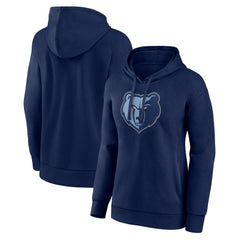 Memphis Grizzlies Women's Team Primary Logo Pullover Hoodie - Navy outlet
