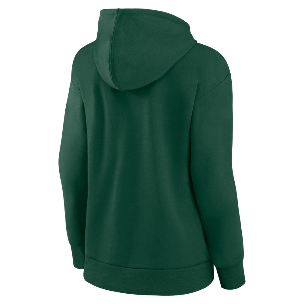 Milwaukee Bucks Women's Team Primary Logo Pullover Hoodie - Hunter Green outlet