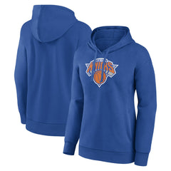 New York Knicks Women's Primary Logo Pullover Hoodie - Royal on sale