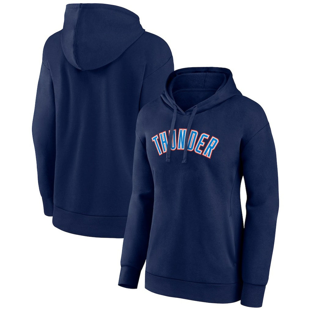 Oklahoma City Thunder Women's Wordmark Alt Pullover Hoodie - Navy online