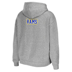 Los Angeles Rams WEAR by Erin Andrews Women's Team Full-Zip Hoodie - Heathered Gray online
