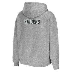 Las Vegas Raiders WEAR by Erin Andrews Women's Team Full-Zip Hoodie - Heathered Gray cheap