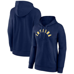 Indiana Pacers Women's Wordmark Alt Pullover Hoodie - Navy online