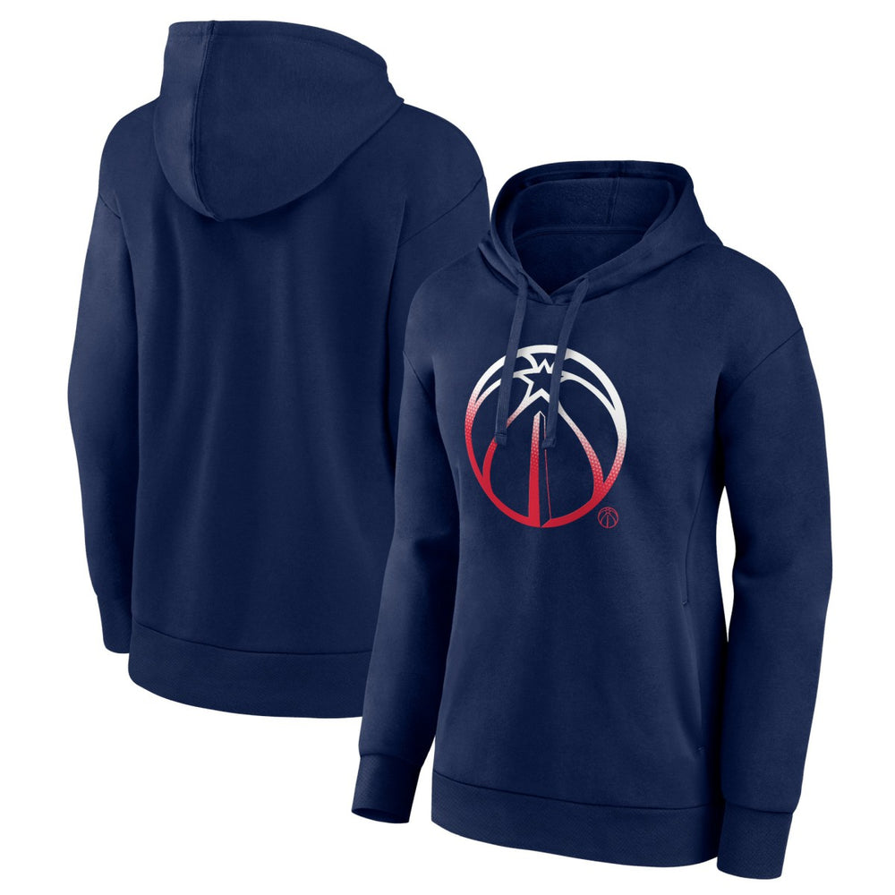 Washington Wizards Women's Gradient Logo Pullover Hoodie - Navy online