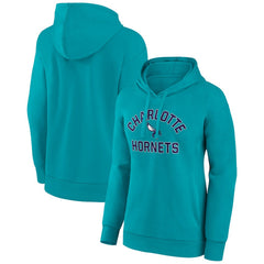 Charlotte Hornets Women's Overtime Pullover Hoodie - Teal discount