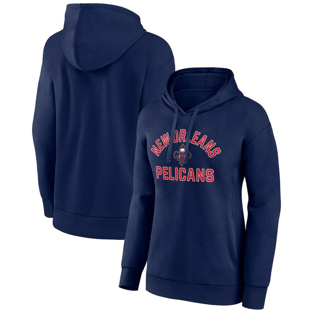 New Orleans Pelicans Women's Overtime Pullover Hoodie - Navy discount