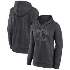 San Antonio Spurs Women's Overtime Pullover Hoodie - Charcoal for sale
