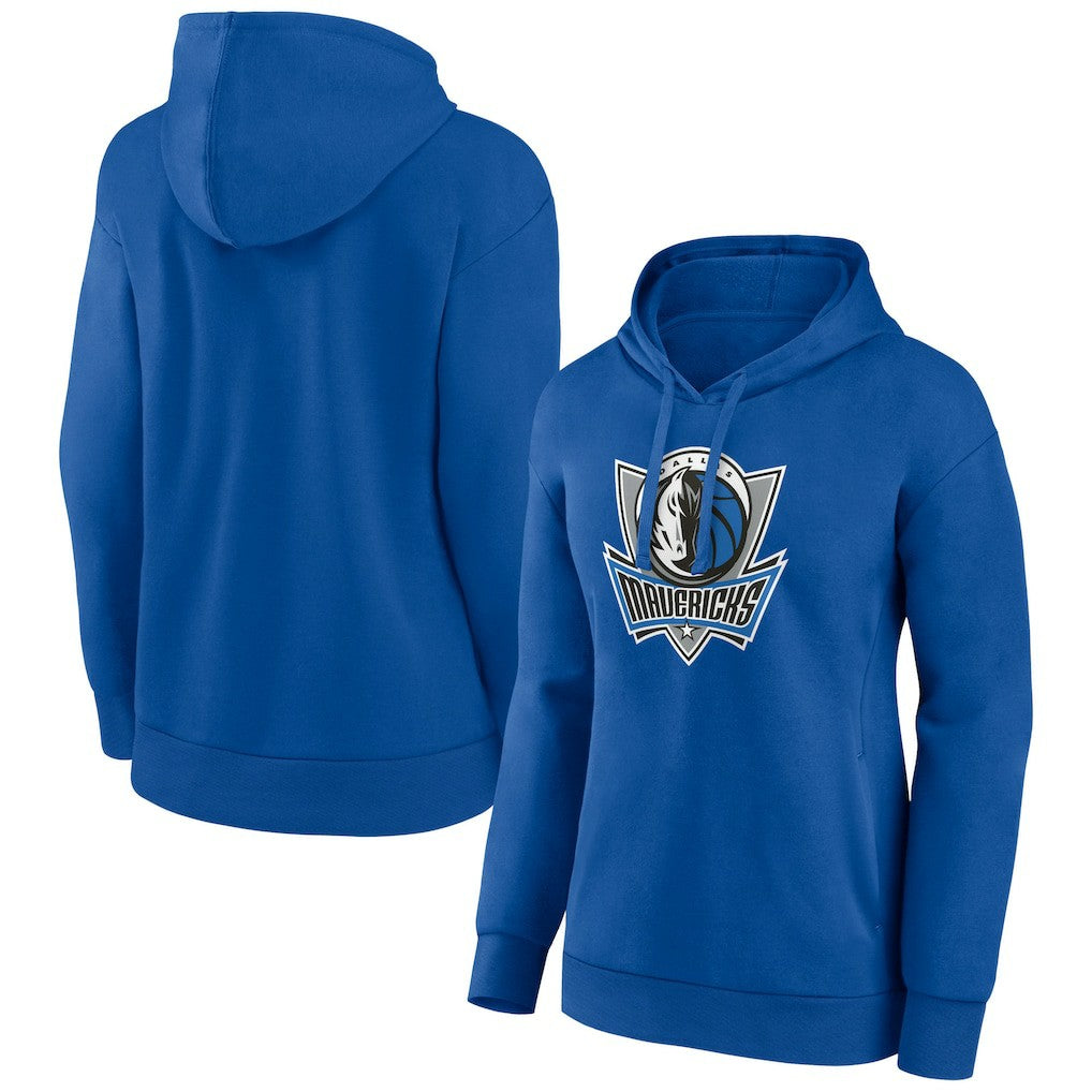 Dallas Mavericks Women's Alternate Logo Pullover Hoodie sale - Blue shop