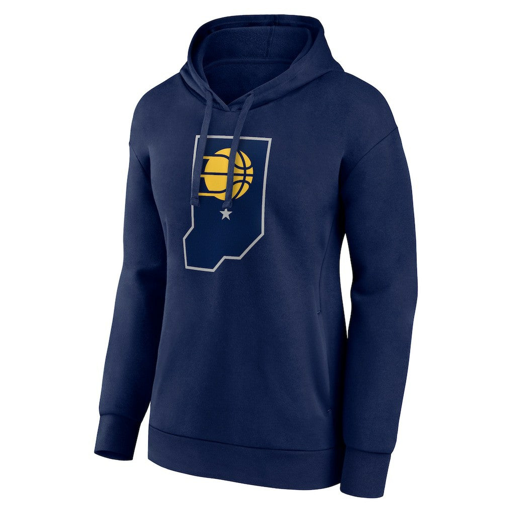 Indiana Pacers Women's Alternate Logo Pullover Hoodie - Navy shop