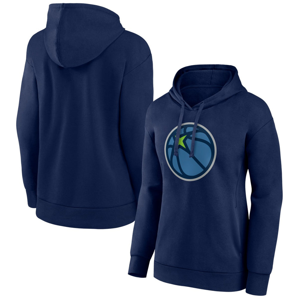 Minnesota Timberwolves Women's Alternate Logo Pullover Hoodie - Navy on sale