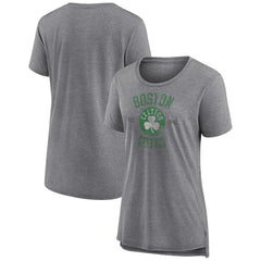 Boston Celtics Women's Heritage Tri-Blend T-Shirt - Heather Gray online