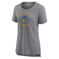 Golden State Warriors Women's Heritage Tri-Blend T-Shirt sale - Heather Gray sale