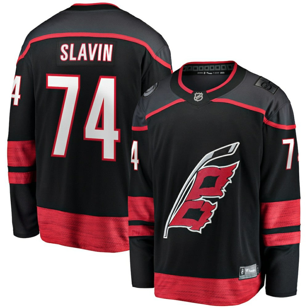 Jaccob Slavin Carolina Hurricanes Fanatics Home Breakaway Player Jersey Black