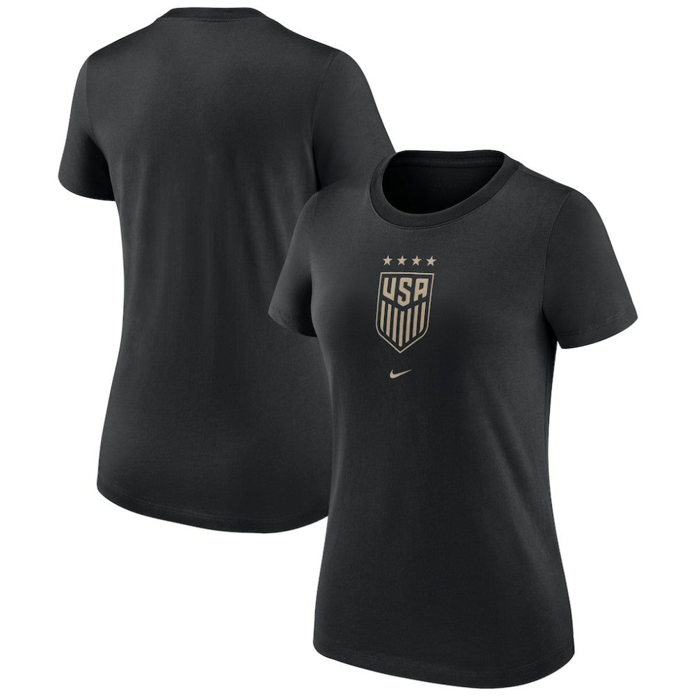 USWNT Women's Crest T-Shirt - Black | Nike online