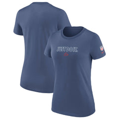 USWNT Women's Just Do It T-Shirt - Blue | Nike shop
