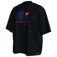USMNT Women's Spring T-Shirt - Black | Nike for sale