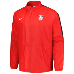 USMNT 2023 Academy AWF Raglan Full-Zip Jacket - Red | Nike for sale