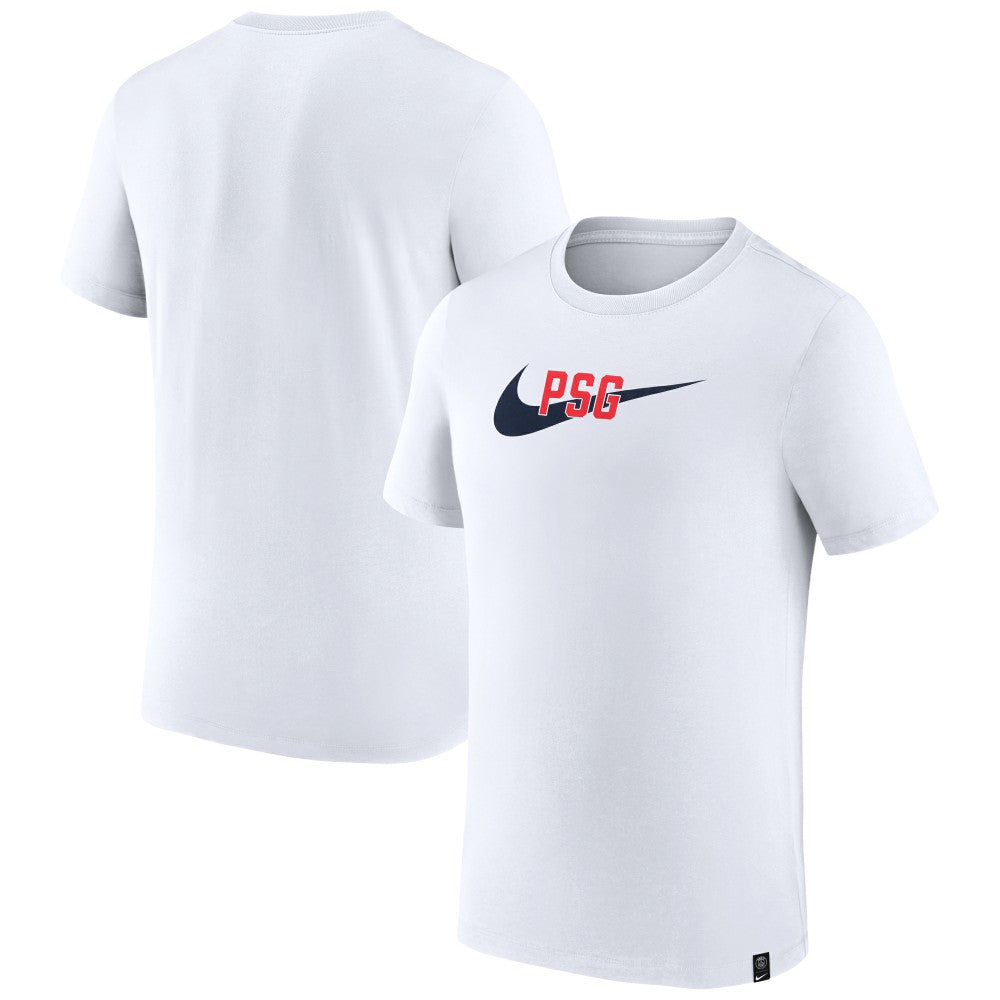 Paris Saint-Germain Swoosh T-Shirt - White | Nike online