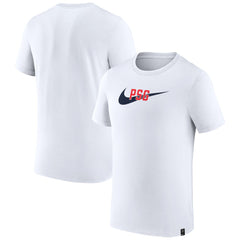 Paris Saint-Germain Swoosh T-Shirt - White | Nike online