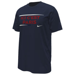 Paris Saint-Germain Verbiage T-Shirt - Navy | Nike discount