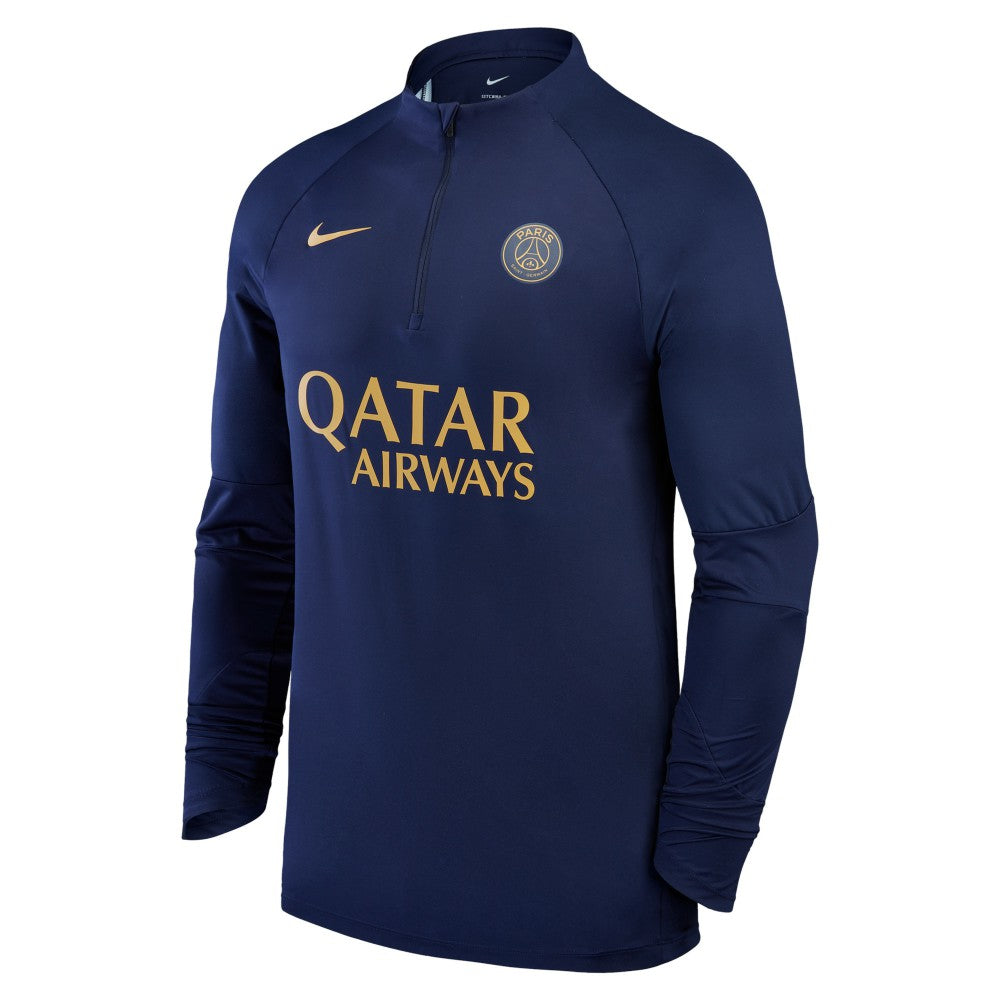 Paris Saint-Germain 2023/24 Strike Drill Raglan Quarter-Zip Top - Navy | Nike cheap