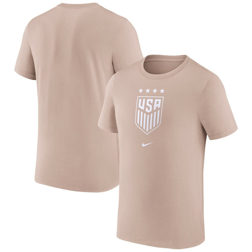 USWNT Youth Crest T-Shirt - Tan | Nike online