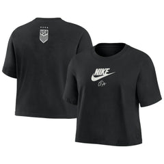 USWNT Youth Futura T-Shirt - Black | Nike cheap