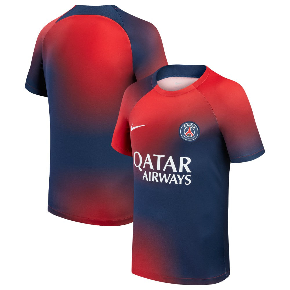 Paris Saint-Germain Youth 2023/24 Pre-Match Performance Top - Navy | Nike shop