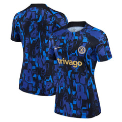 Chelsea Women's 2023/24 Home Academy Pro Pre-Match Top - Blue | Nike on sale