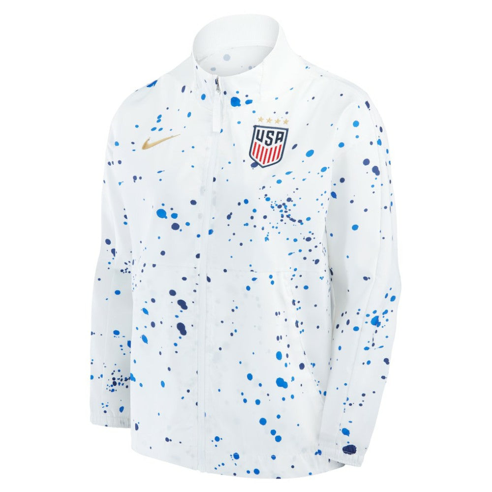 USWNT Women's Team Anthem Performance Full-Zip Jacket - White | Nike on sale