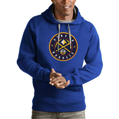 Denver Nuggets Antigua Team Logo Victory Pullover Hoodie sale - Royal shop