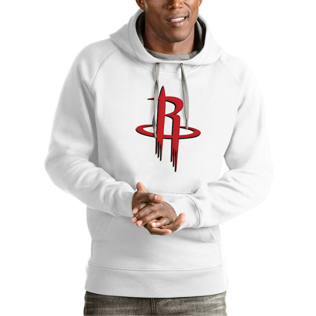 Houston Rockets Antigua Team Logo Victory Pullover Hoodie sale - White cheap