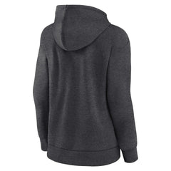 Chicago Bears Women's Primary Logo Pullover Hoodie - Charcoal cheap