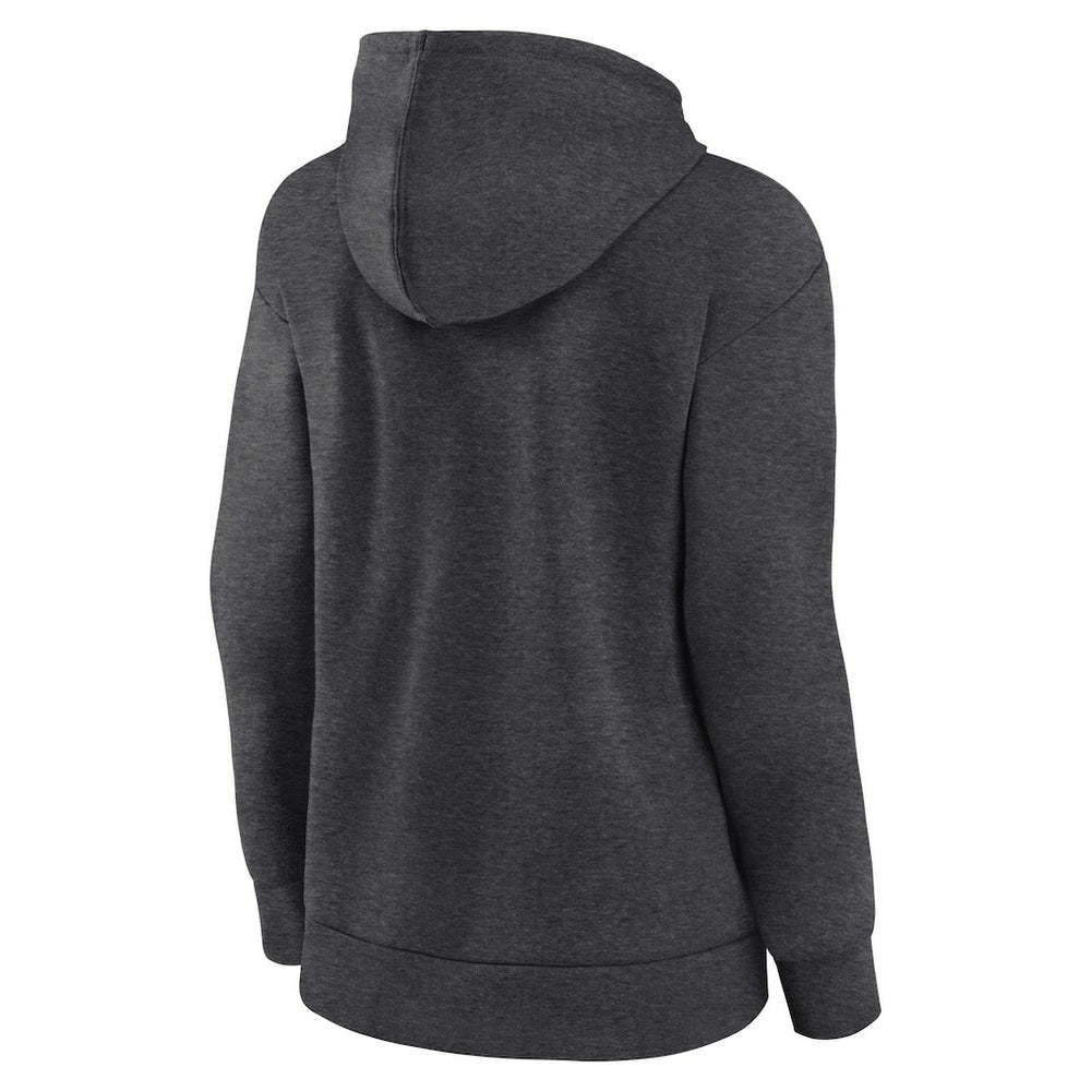 Green Bay Packers Women's Primary Logo Pullover Hoodie - Charcoal cheap