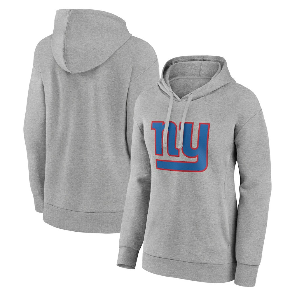 New York Giants Women's Primary Logo Pullover Hoodie - Gray online