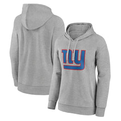 New York Giants Women's Primary Logo Pullover Hoodie - Gray online