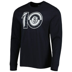 Brooklyn Nets '47 10th Anniversary Super Rival Long Sleeve T-Shirt - Black | 47 brand for sale