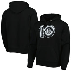 Brooklyn Nets '47 10th Anniversary Headline Pullover Hoodie - Black | 47 brand for sale